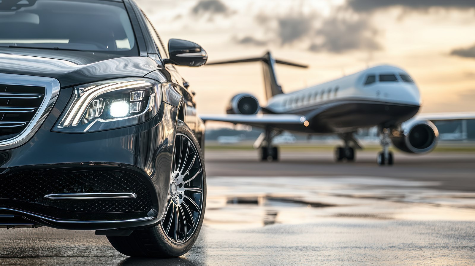 Chauffeur VTC transfert aéroport à Toulouse